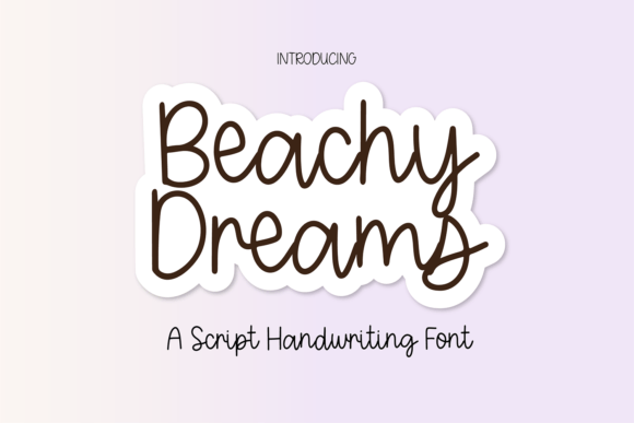 Beachy Dreams: A Cute Script Font for Cohesive Branding