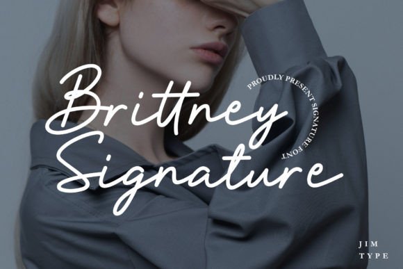 Brittney Signature: Elevating Web Typography with a Luxurious Script Font