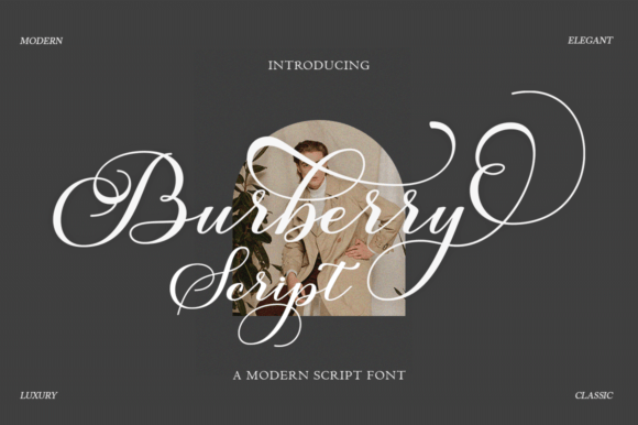 Burberry Script: A Designer’s Review of This Elegant Script Font