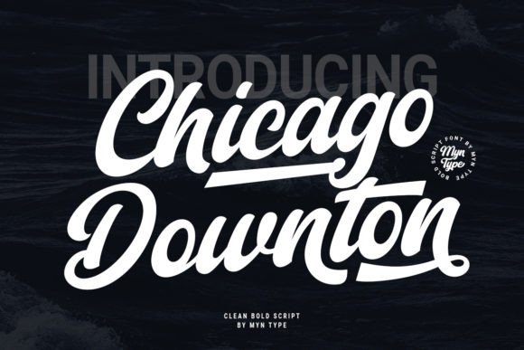 Chicago Downton: A Joyful Script Font That Elevates Small Business Branding