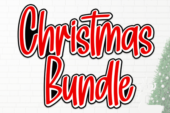 Christmas Bundle: A Festive Script Font for Joyful Editorial Designs