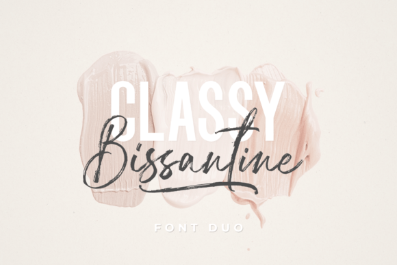 Classy Bissantine Duo: A Sophisticated Font Pairing for Modern Branding
