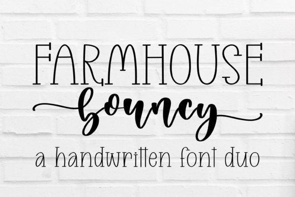Farmhouse Bouncy: The Handwritten Font That Adds Charm to Campaign Designs