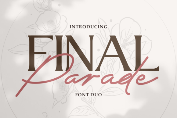 Final Parade: A Luxurious Serif Font for Elegant Web Design