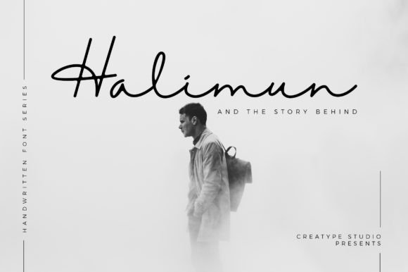 Halimun: Adding Modern Elegance to a Brand Identity with a Stylish Script Font