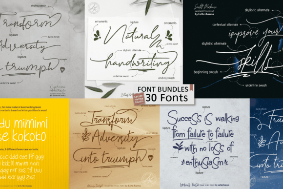 Handwritten Bundle: A Designer’s Real-World Font Review