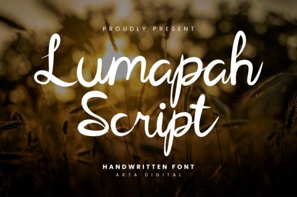Lumapah Script: A Stylish Typeface for Modern Web and Digital Design