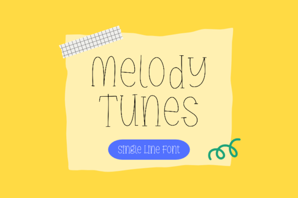 Melody Tunes: A Quirky Handwritten Font for Playful Brand Identities
