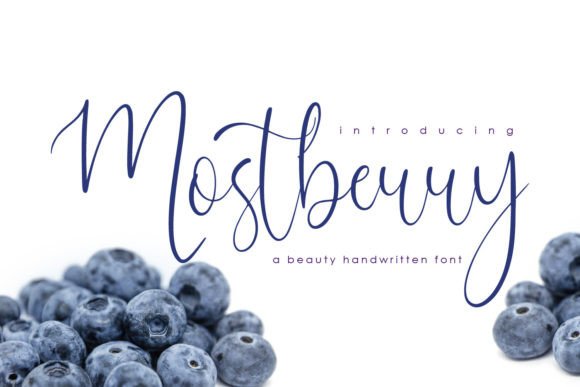 Mostberry: A Handwritten Font That Elevates Your Brand’s Visual Identity