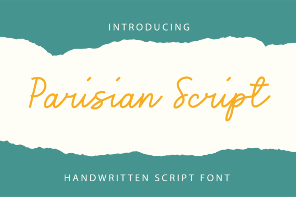 Parisian Script: A Stylish Typeface for Small Business Branding