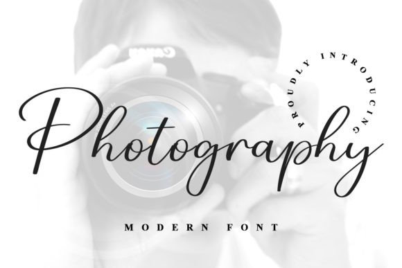 Photography Font: Modern Typeface for Scroll-Stopping Visual Campaigns