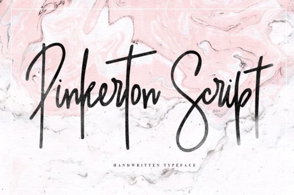 Pinkerton Script: A Sophisticated Handwritten Typeface for Modern Branding