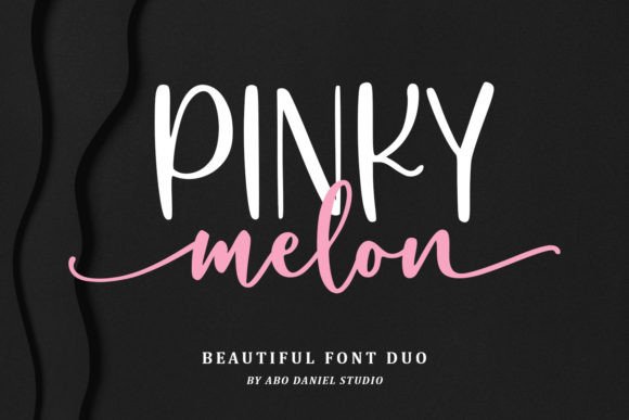 Pinky Melon: A Font Pairing That Brings Elegance to Handmade Creations