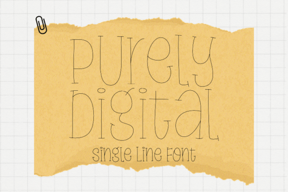 Purely Digital Font: A Sweet Touch for Professional Branding