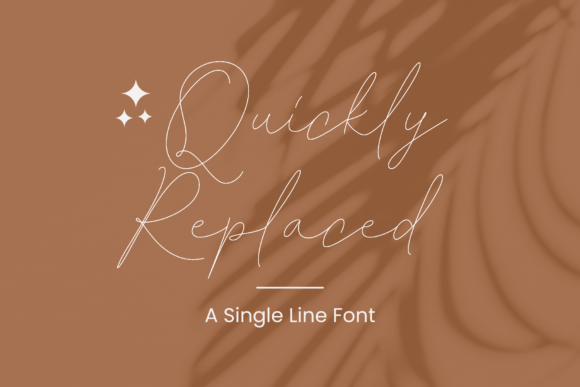 Quickly Replaced: A Sweet & Simple Script Font for Modern Web Design