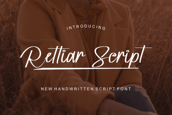 Rettiar Script Font: Elevating Editorial Design with Modern Handwritten Elegance