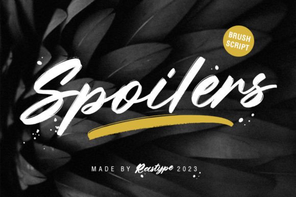 Spoilers Script: A Designer’s Real-World Font Review