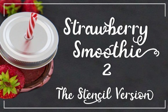 Strawberry Smoothie Font: A Sweet Upgrade for Small Business Branding